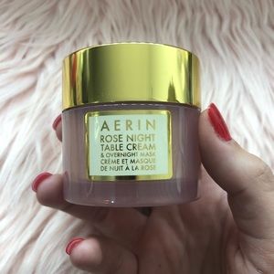 NEW AERIN rose night table cream & overnight mask